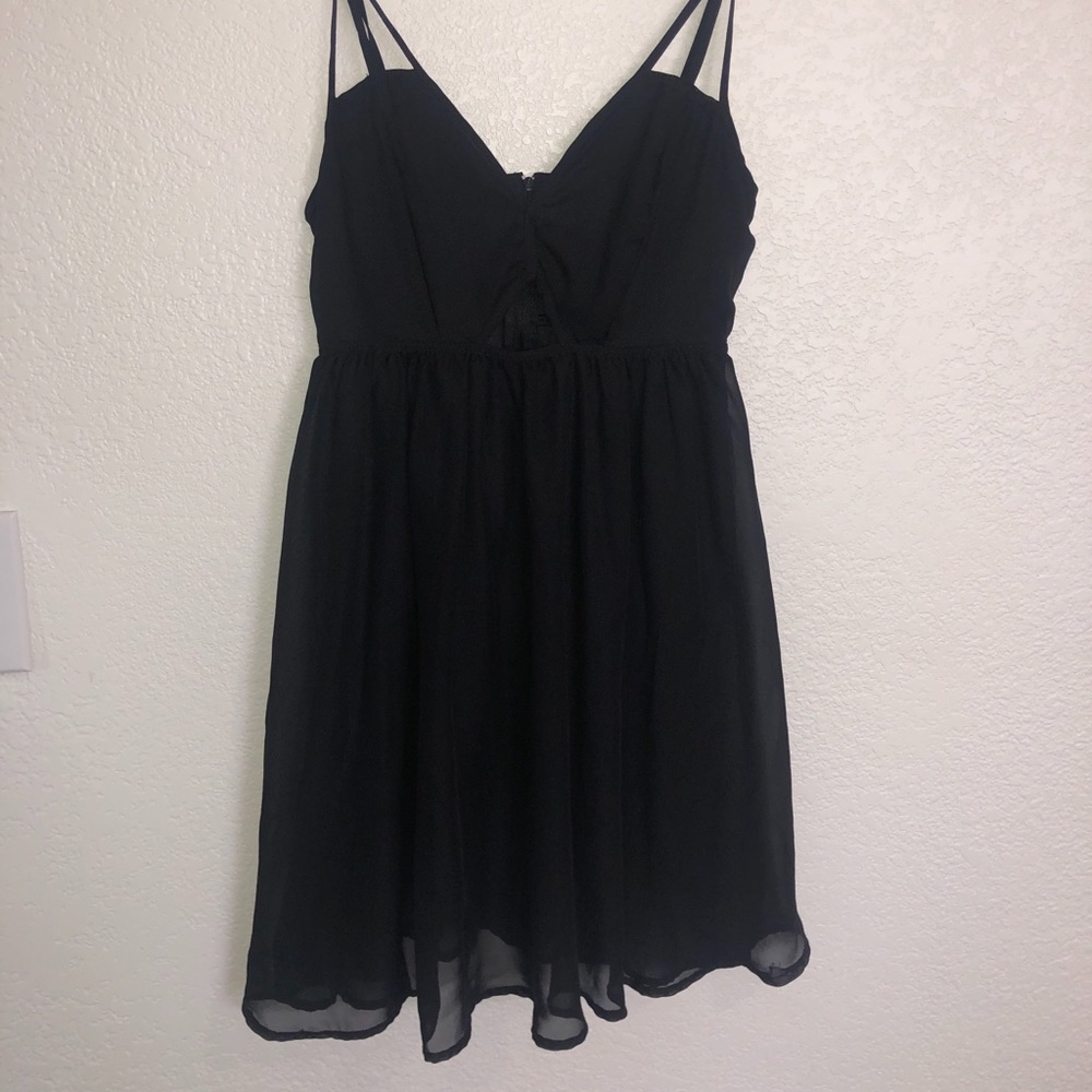 Flowy Black Dress